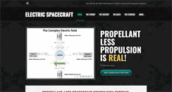 Desktop Screenshot of electricspacecraft.org